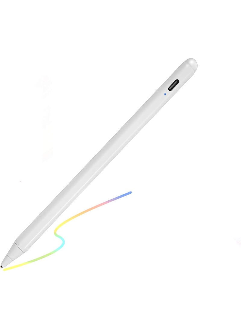 Bbata Electronic Stylus for iPad 5th Generation 9.7" 2017 Pencil,Type-C Rechargeable Active Capacitive Pencil Compatible with Apple iPad 5th Gen 9.7-inch Stylus Pens,Good on iPad Drawing Pens - Image 1